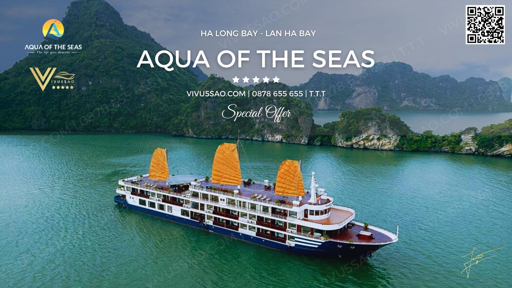 Aqua of the Seas Cruise - DU thuyền 5 sao